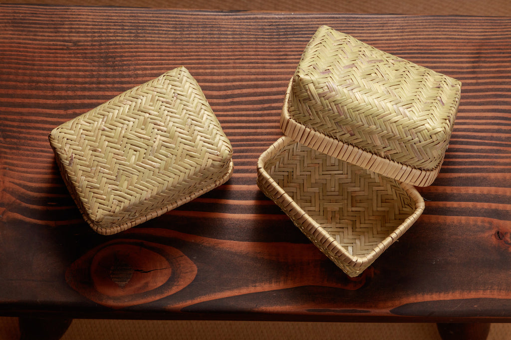 Bamboo Bento Box (hand-woven)