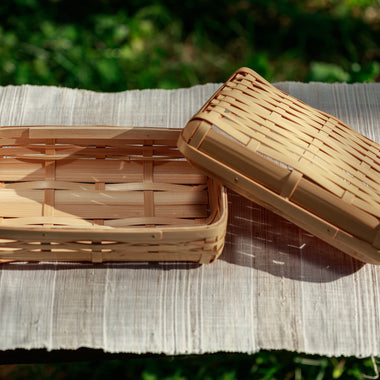 Bamboo Bento Box (hand-woven)